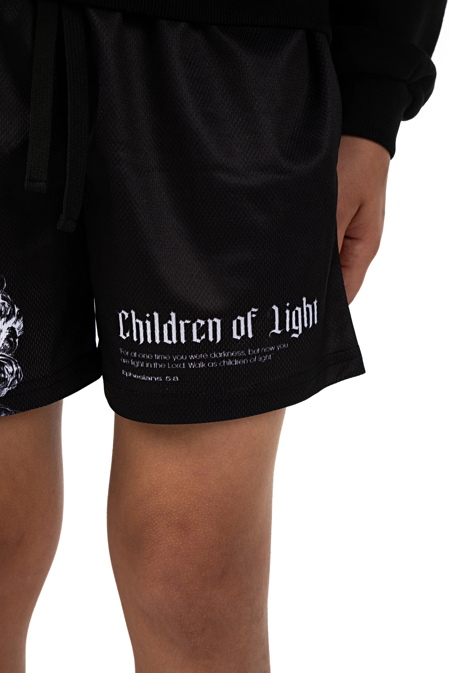 Children of Light Youth Mesh Shorts - Image 4