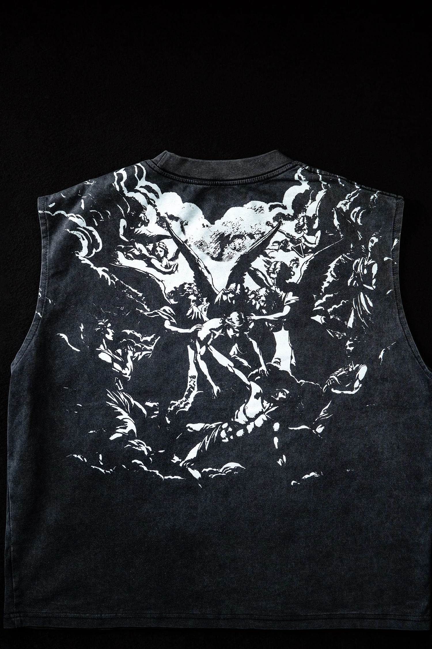 Crucifixion Cut Off Tee - Image 7