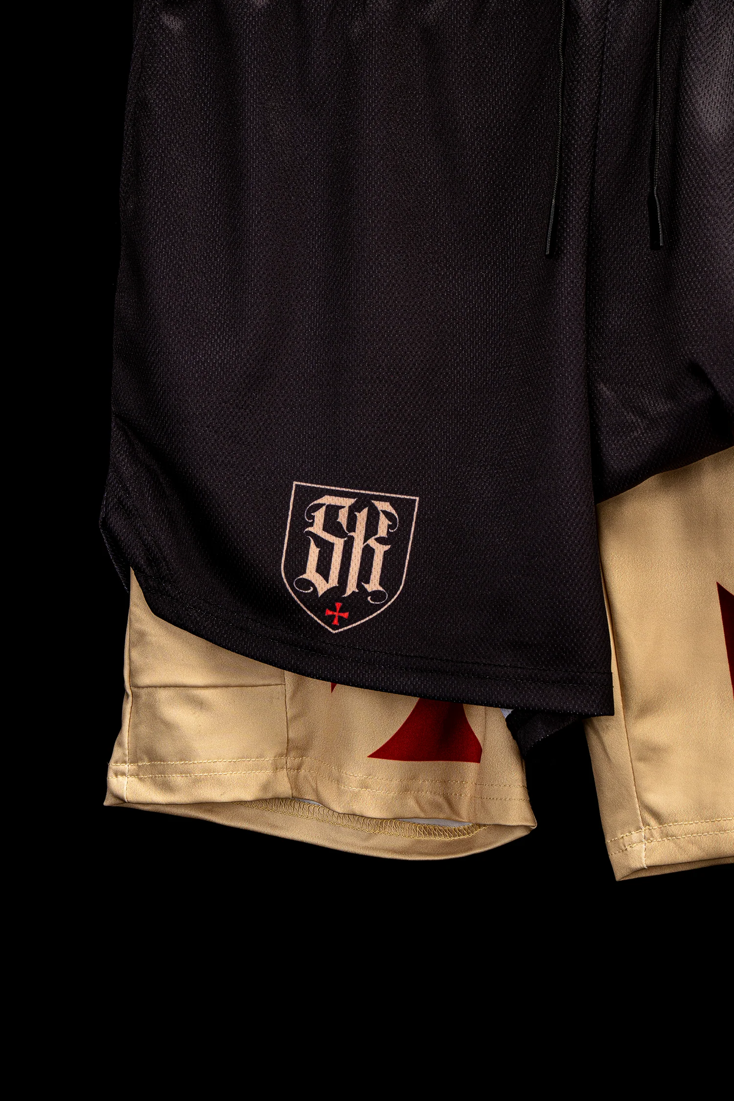 Crusader Cross Performance Shorts - Blue - Image 4
