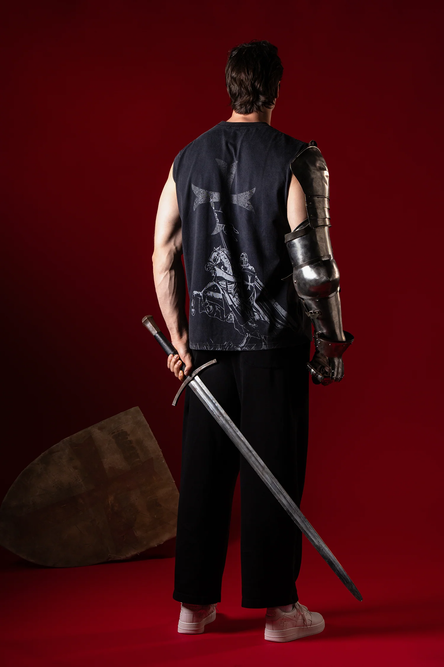 Vengeance Belongs to God Cut Off Tee - Image 7