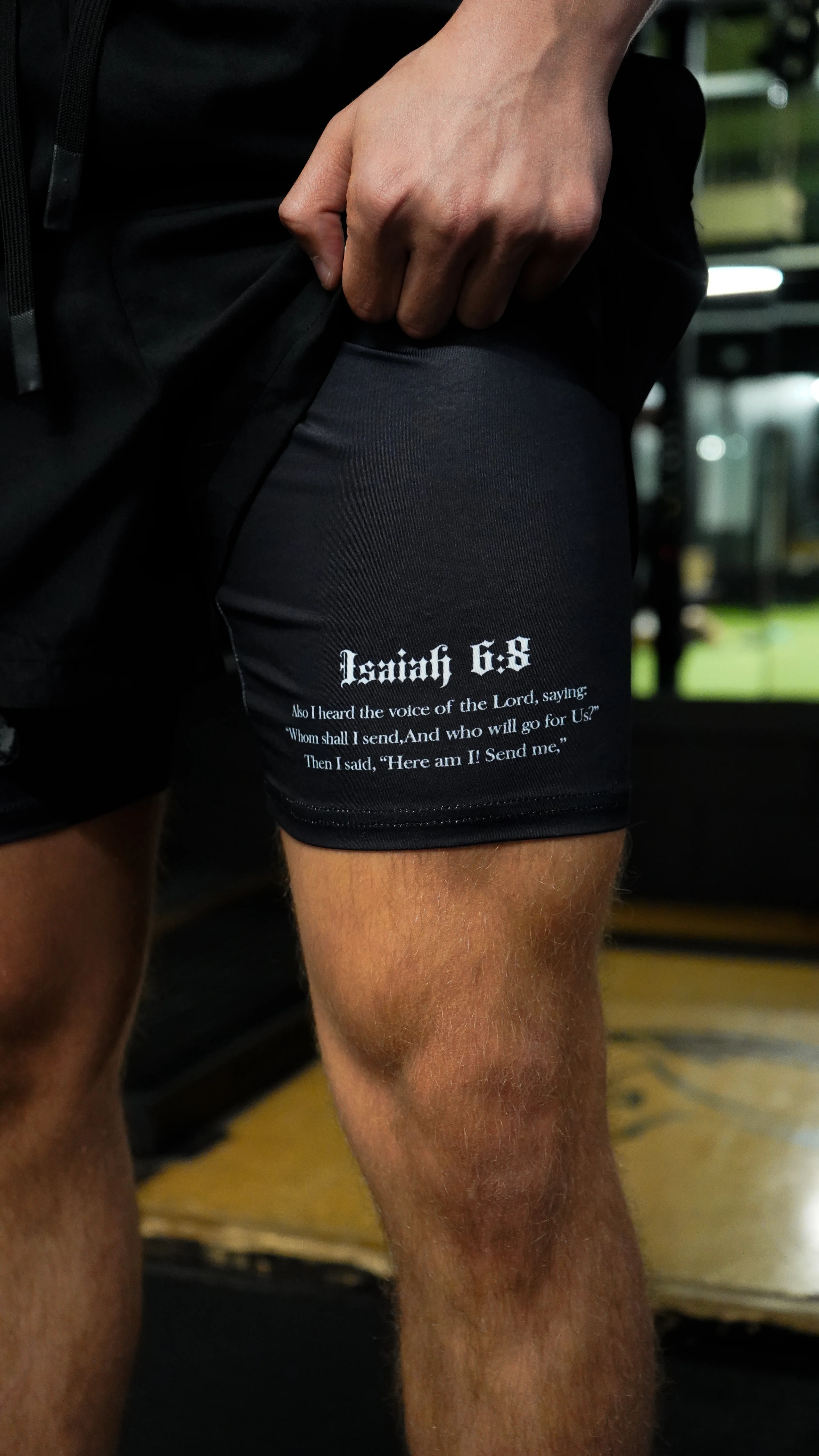Crusader Performance Shorts - Black - Image 3