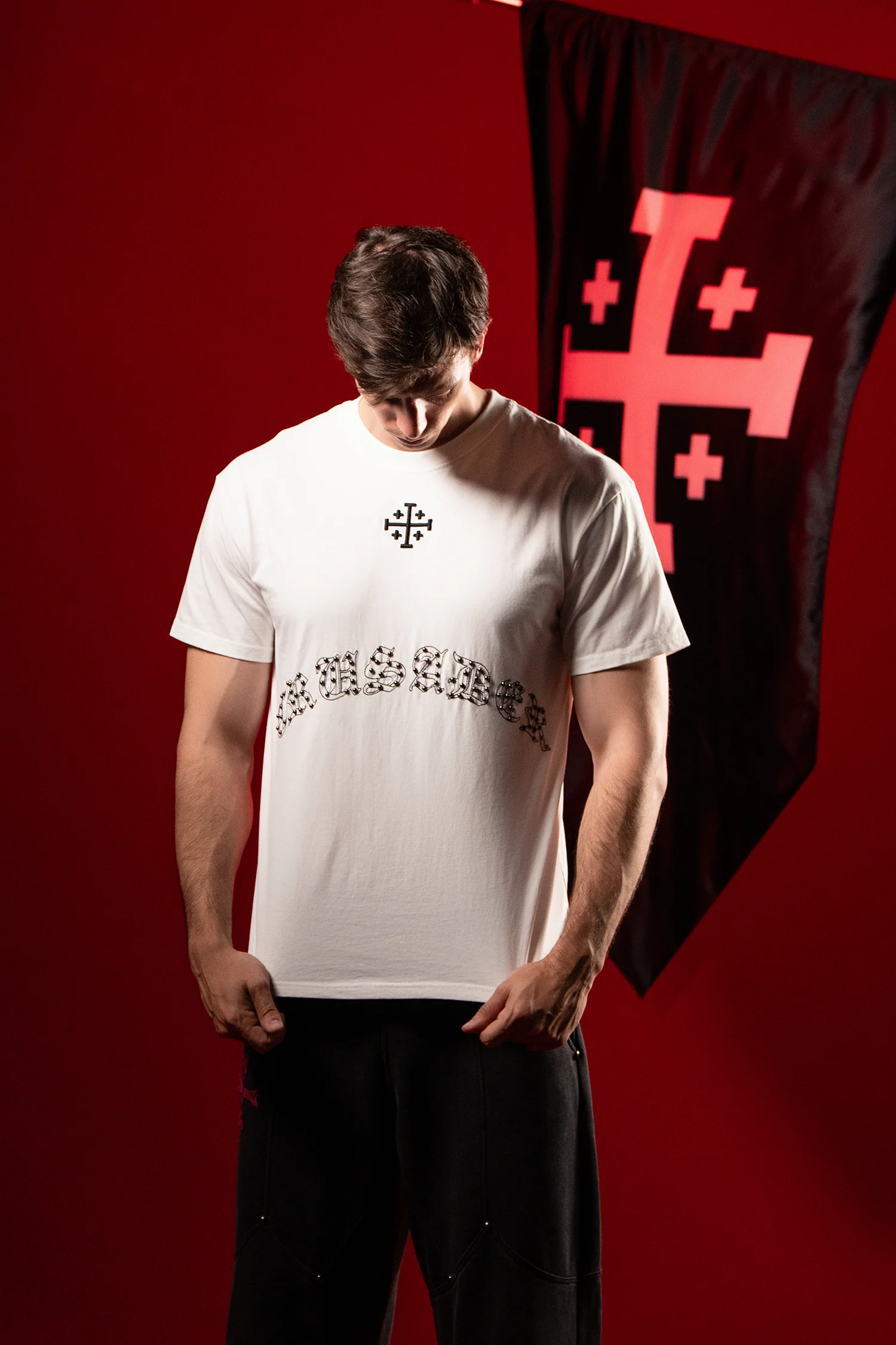 Crusader T-Shirt - White - Image 5