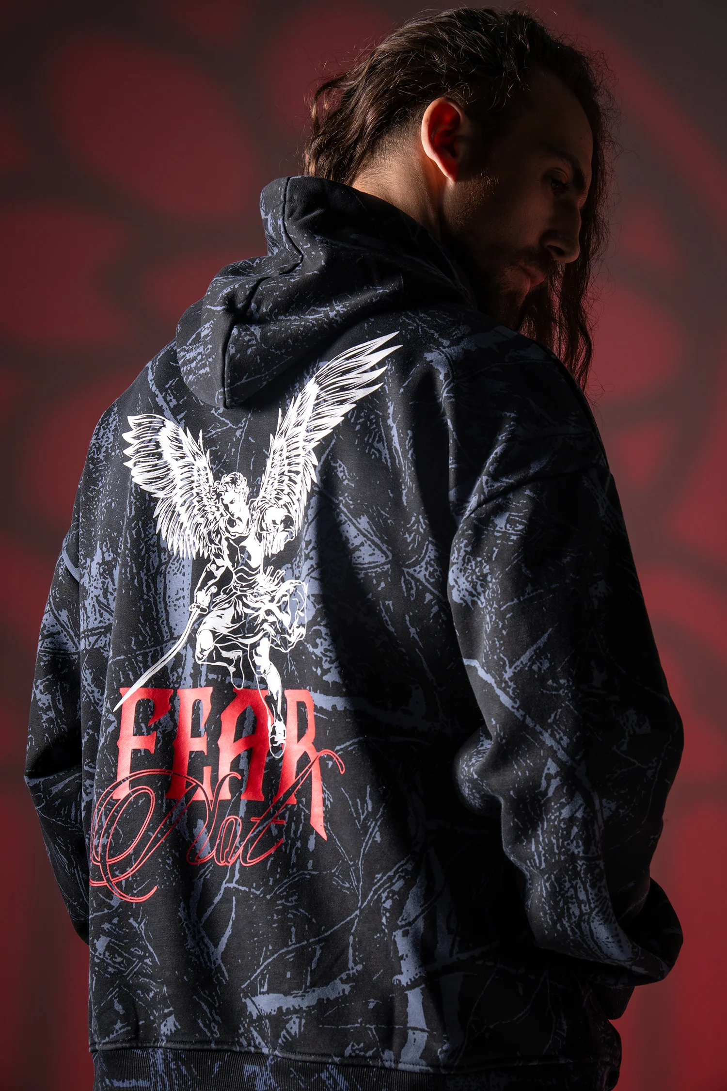 Fear Not Camo Hoodie - Image 4