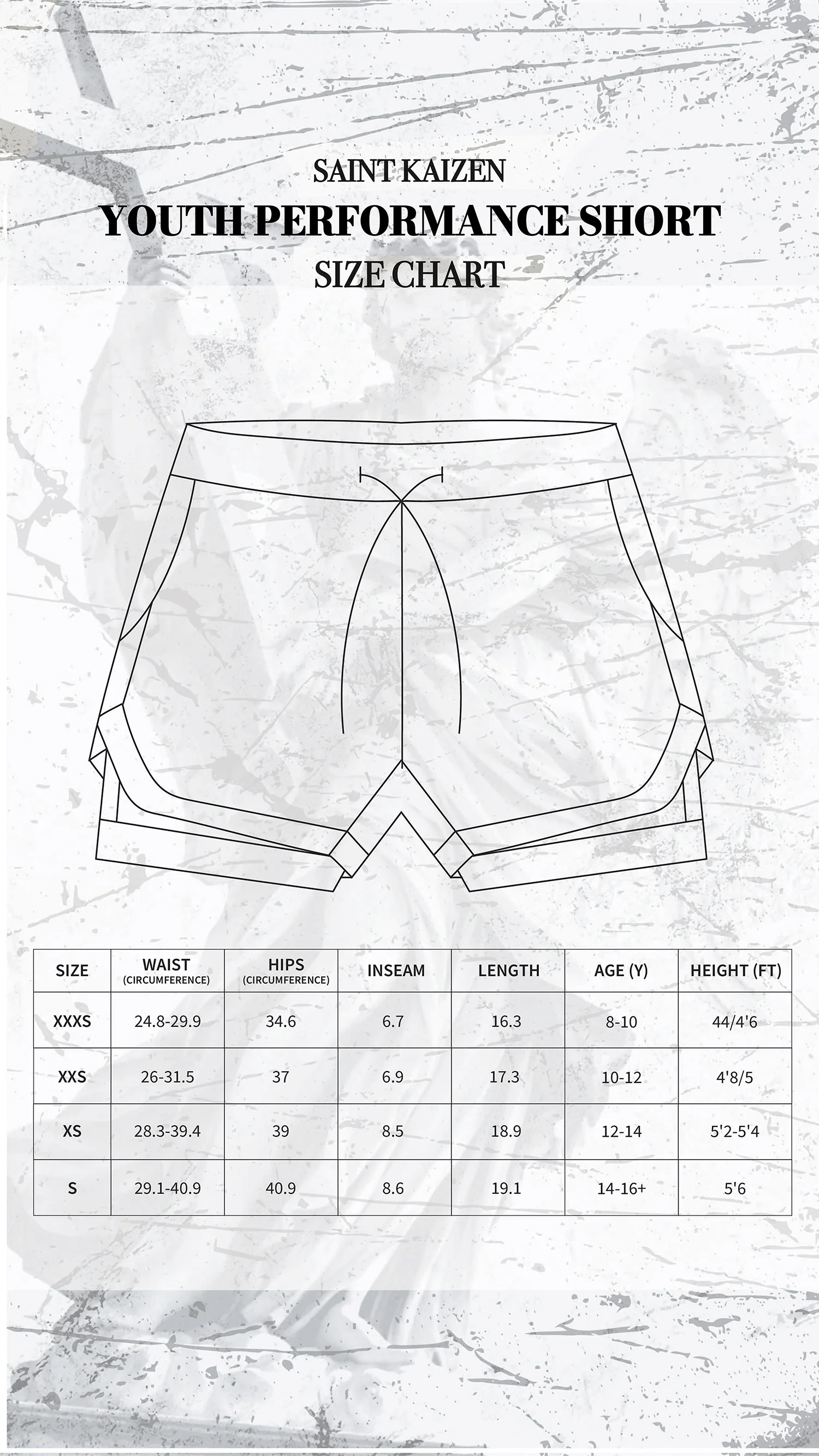 Isaiah 41:10 Youth Performance Shorts - Image 5