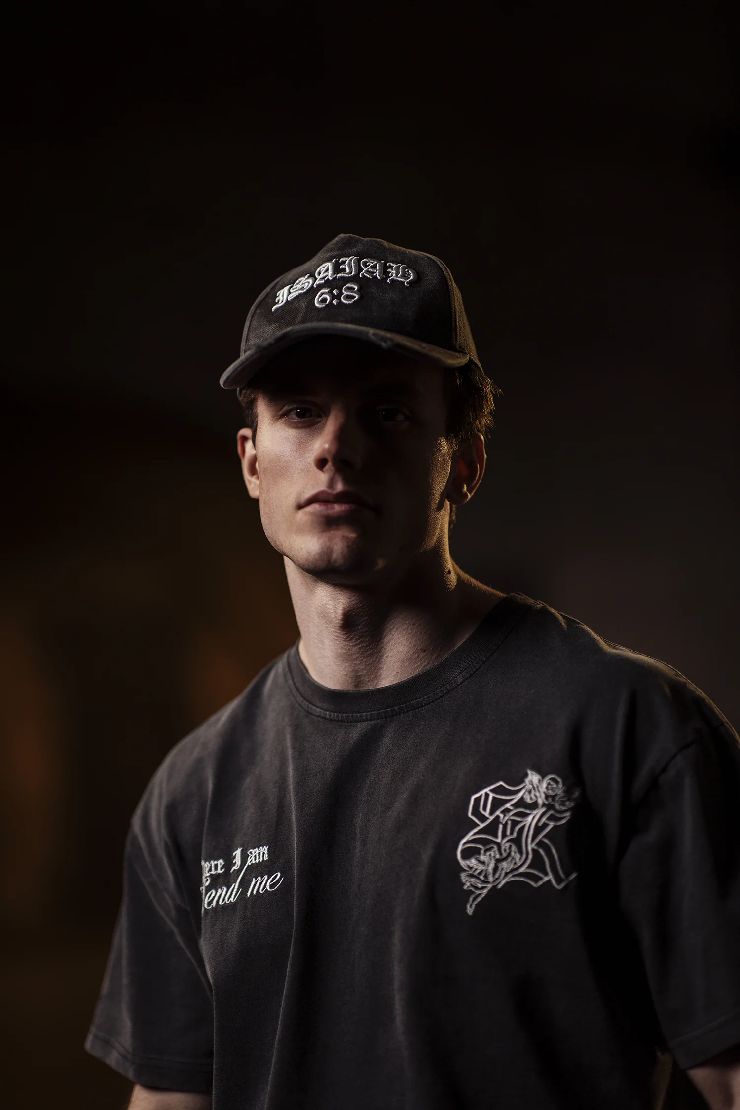 Isaiah 6:8 Embroidery Cap - Image 5