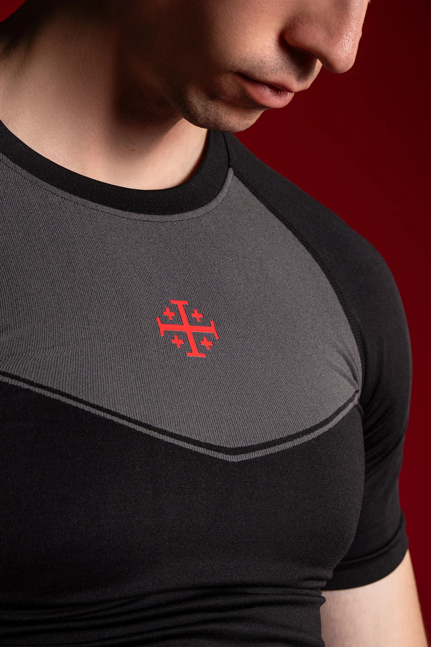 Jerusalem Cross Compression Tee - Image 5