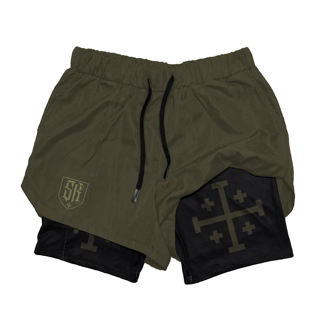 Jerusalem Cross Performance Shorts