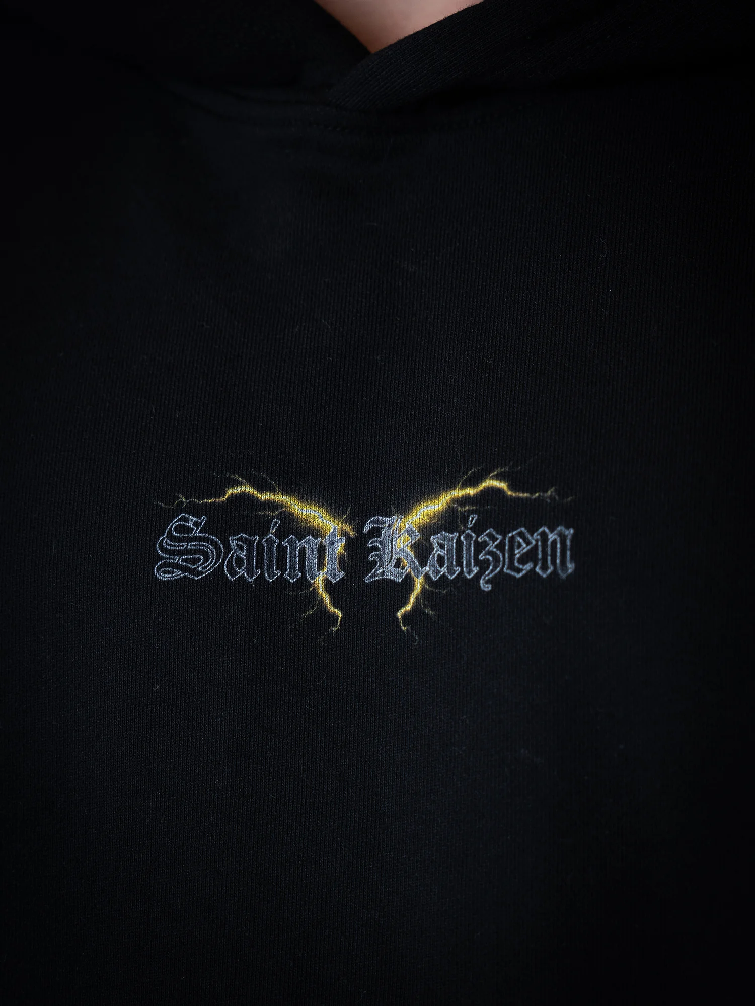 Light In The Darkness Hoodie - Black - Image 6