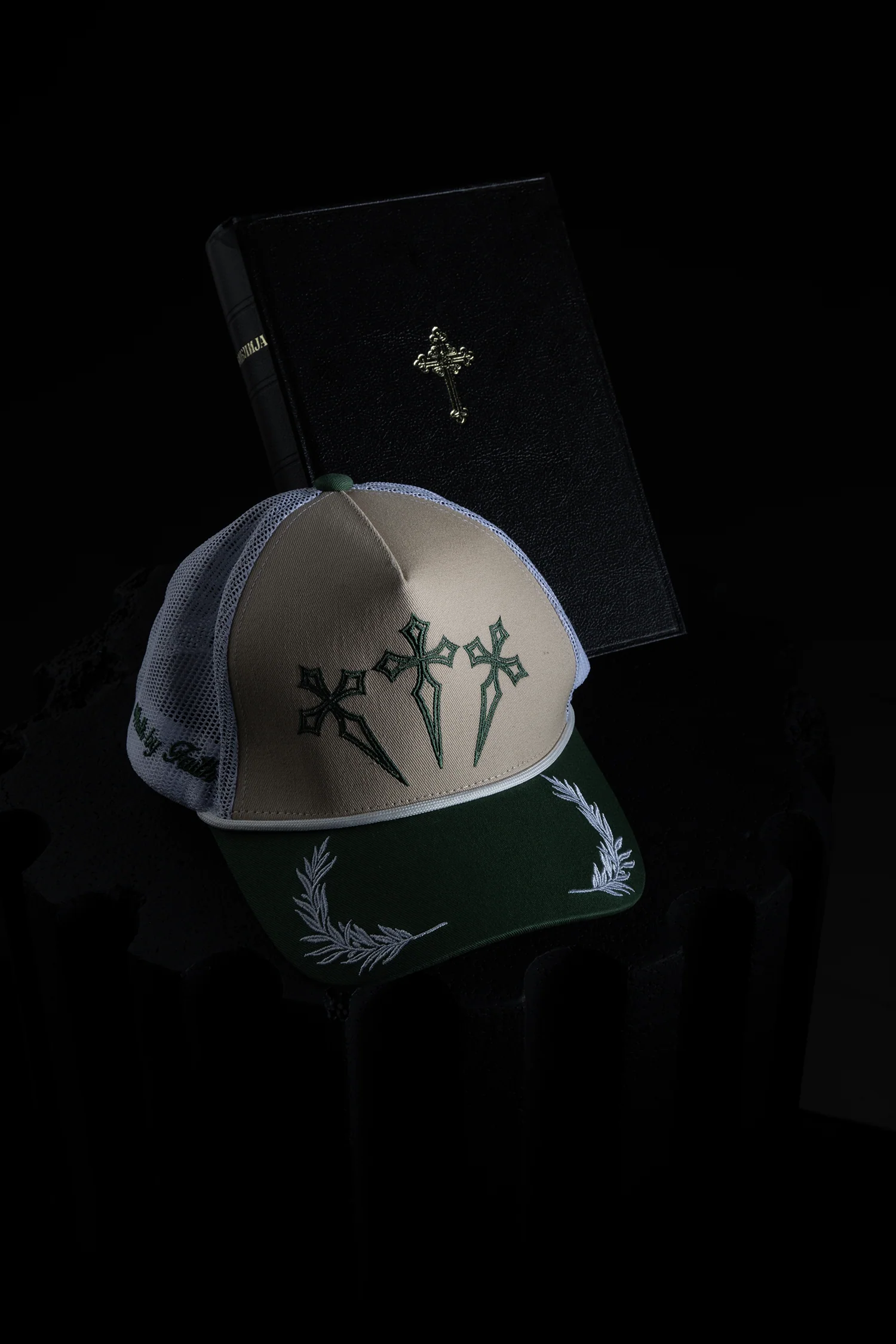 Redeemer Cap - White Green - Image 2