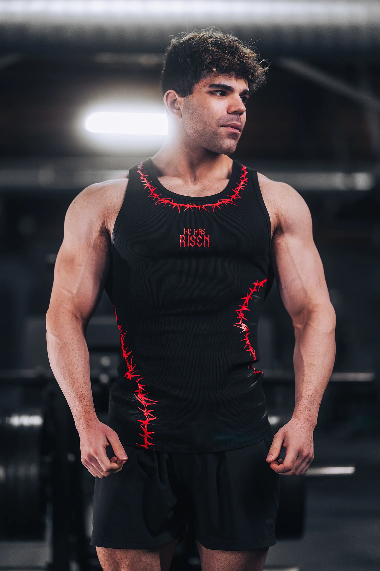 Risen Tank Top - Black - Image 8