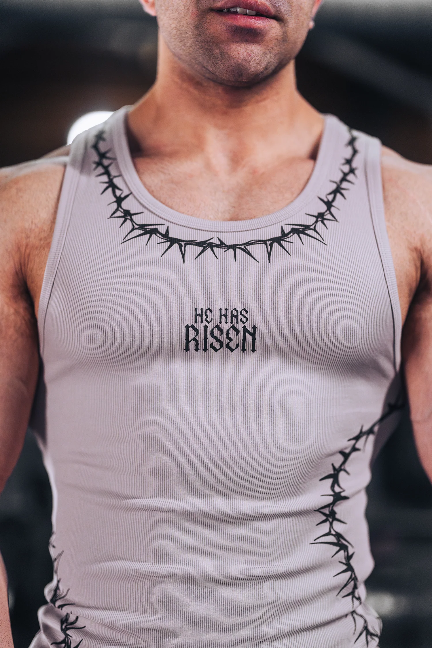 Risen Tank Top - Gray - Image 3