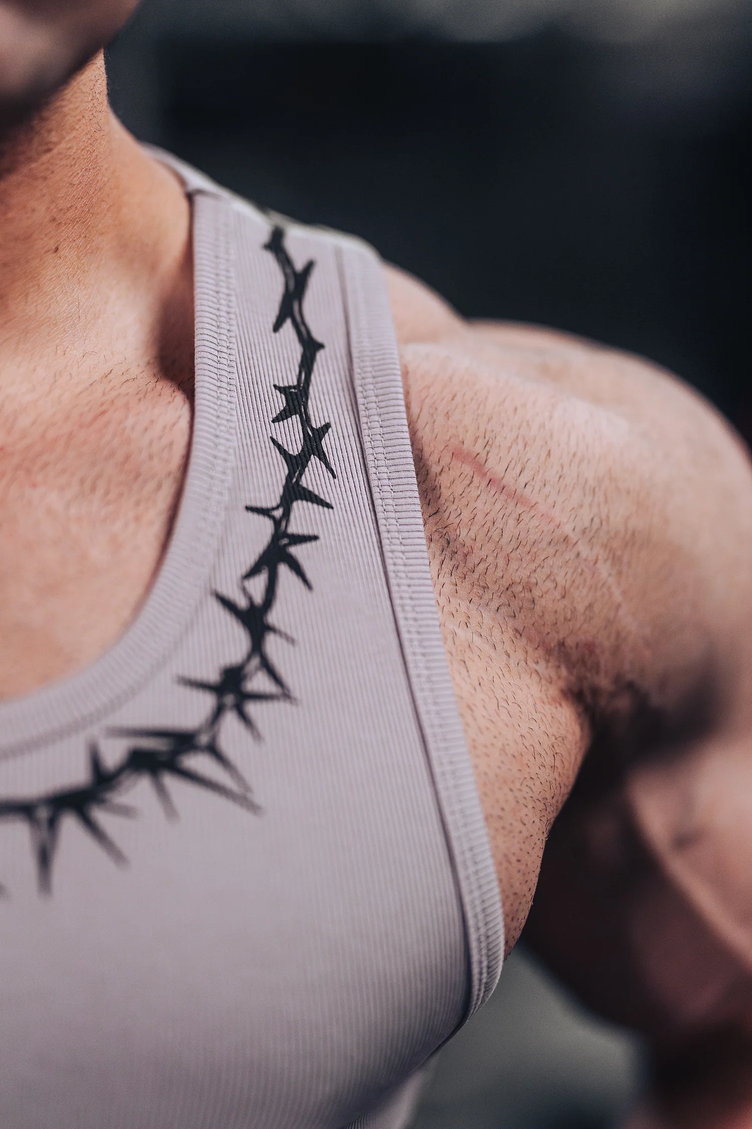 Risen Tank Top - Gray - Image 5