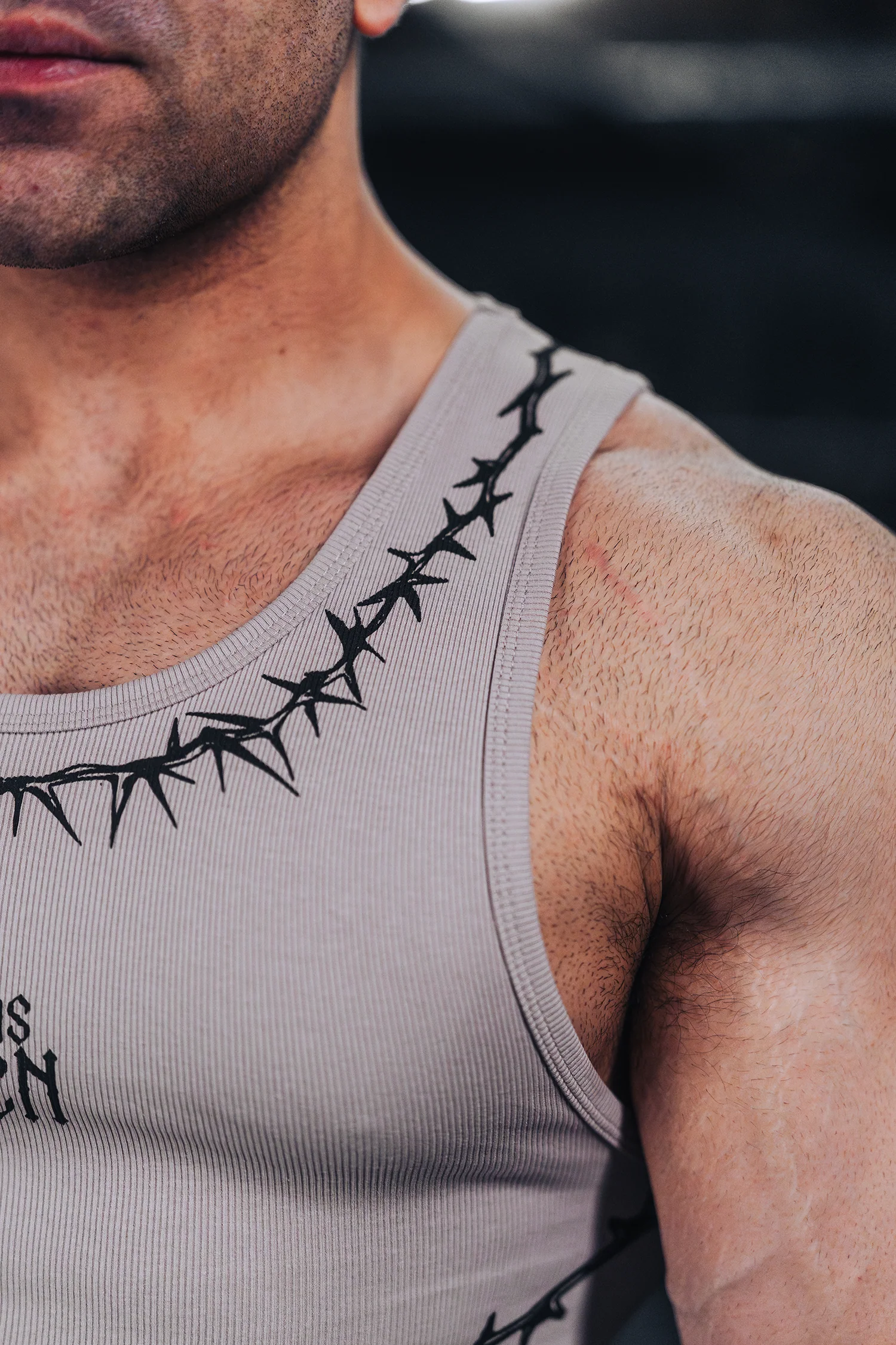 Risen Tank Top - Gray - Image 7