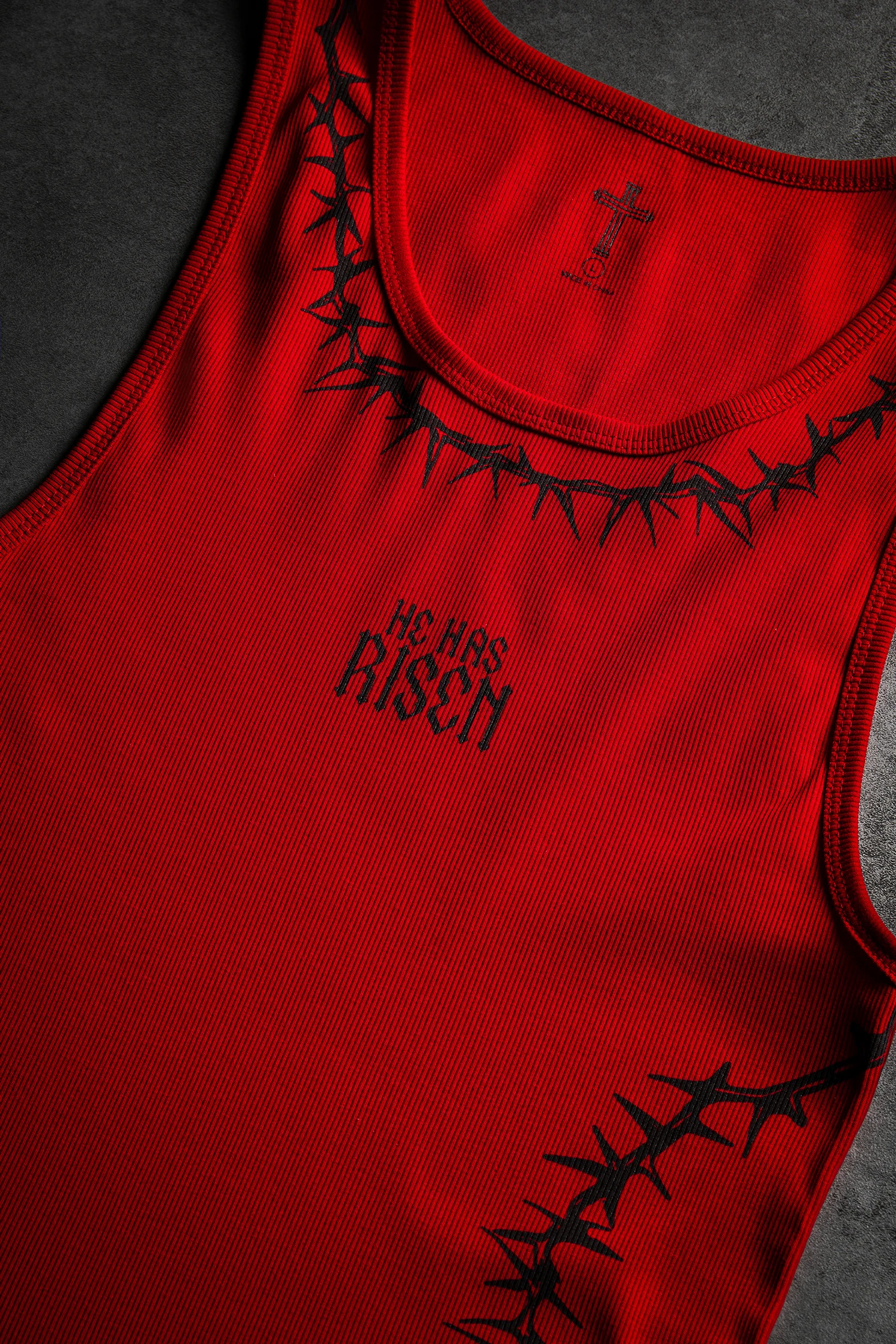 Risen Tank Top - Red - Image 10