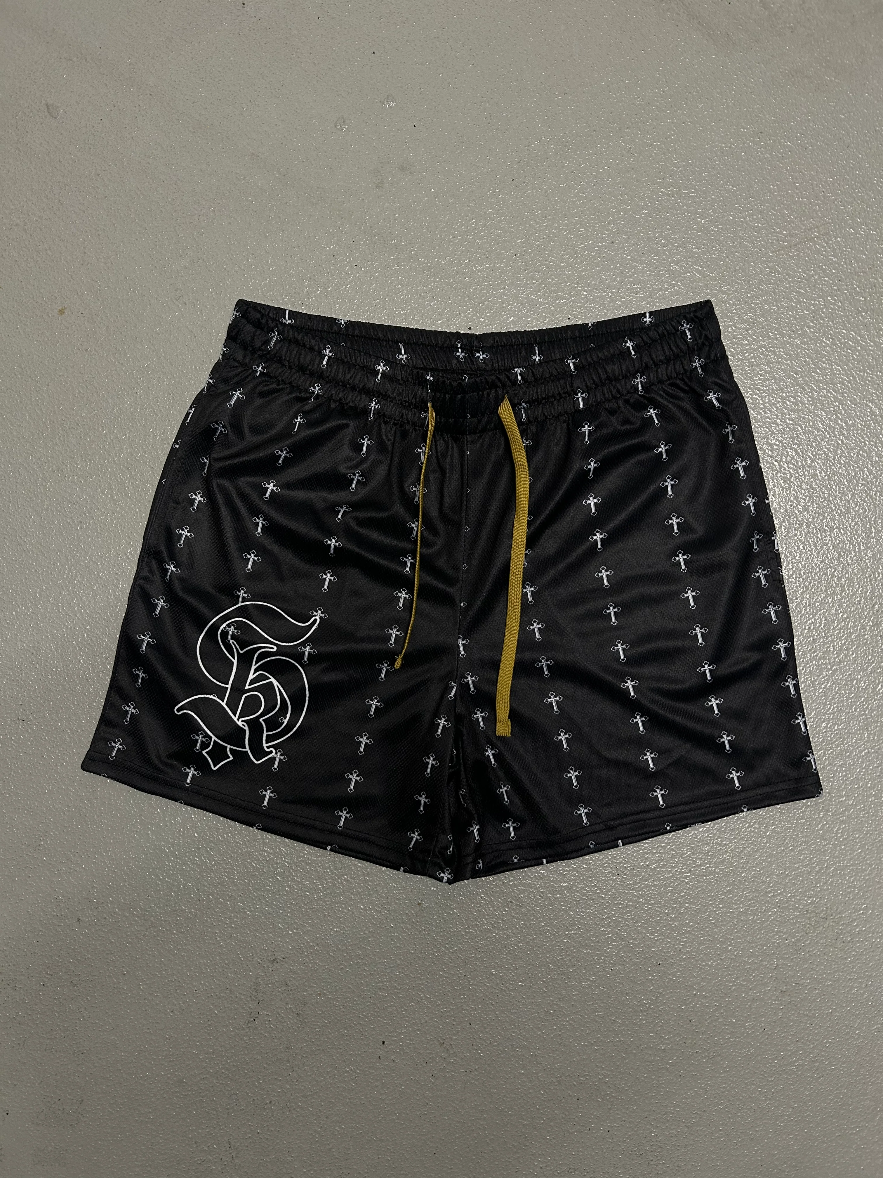 SK Mesh Shorts - Black - Image 3