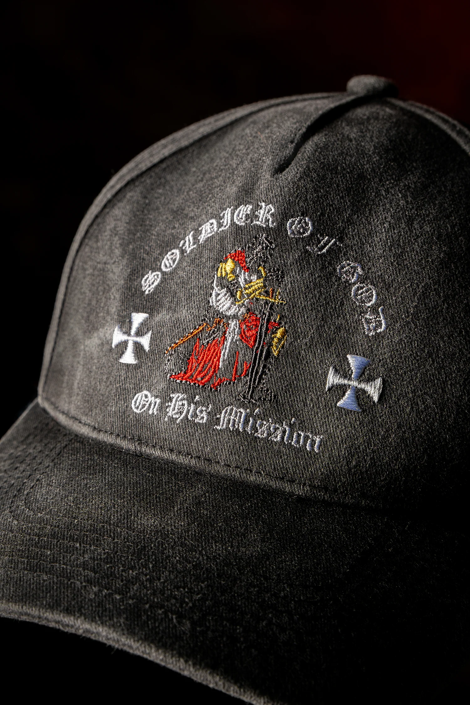 Soldier Embroidery Cap - Image 3